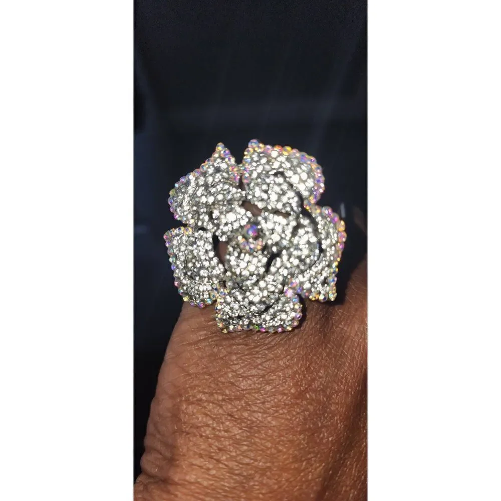 Floral Bling Ring